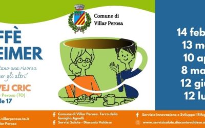 Riprende il ciclo di incontri del Caffè Alzheimer a Villar Perosa
